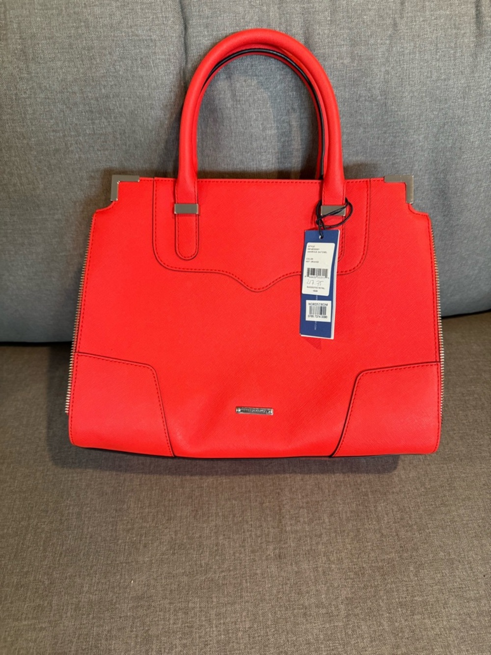 Rebecca Minkoff NWT Amorous Satchel, Hot Orange